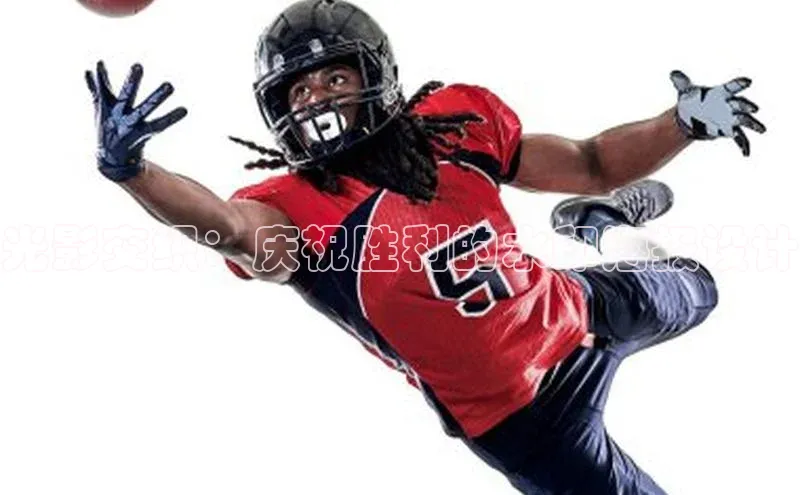 光影交织：庆祝胜利的水印海报设计